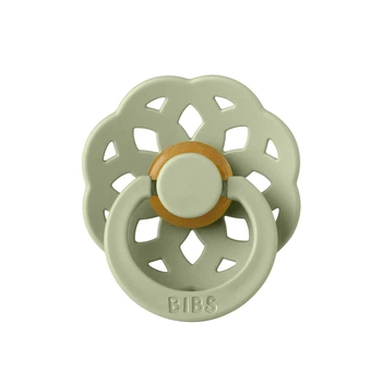 Пустушка BIBS 0-6 m Boheme Latex Round - Sage