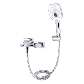 Смеситель для ванны Qtap Tern c душевым гарнитуром QTTER259CRM47586 Chrome