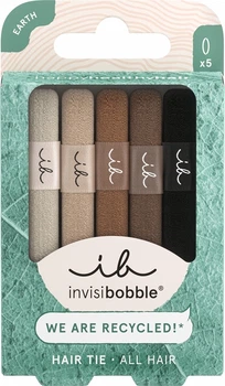 Набір резинок для волосся Invisibobble Hair Tie Mocha 5 шт (4063528072061)