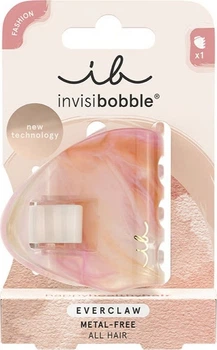 Klamra do włosów Invisibobble Everclaw Fashion Pink Blossom M (4063528091611)