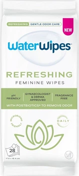 Chusteczki nawilżane do higieny intymnej WaterWipes Refreshing Feminine 28 szt (5099514005286)