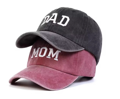 Парні кепки бейсболки фемелі лук Тато+Мама (Dad+Mom) 56-60р