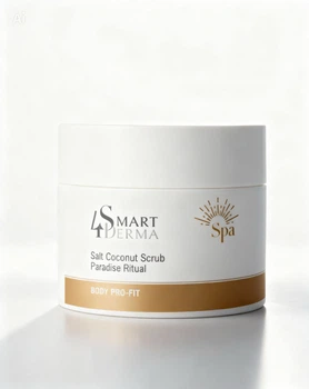 Солевой скраб для тела Smart4Derma «Райская сладость» деликатное очищение 300 мл