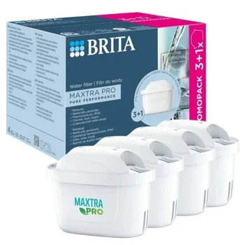 Картриджи для фильтра-кувшина Brita MAXTRA PRO Pure Performance, 3+1 шт. (4 шт.)