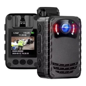 Нагрудный видеорегистратор BOBLOV N9 Super HD 1296P (Портативная боди-камера Body Camera)