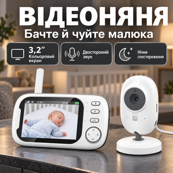 Видеоняня камера ночного видения видео няня с микрофоном и динамиком поворотная камера видеонаблюдения Baby Monitor