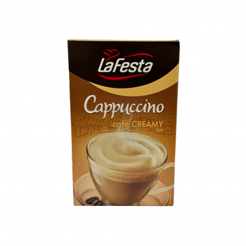 Капучино розчинне La Festa Cappuccino Creamy з вершковим смаком 12,5 г × 10 шт. (125 г)