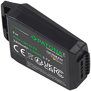 Bateria PATONA Premium do Zebra MC2100 BTRY-MC21EAB0E (4055655251631)