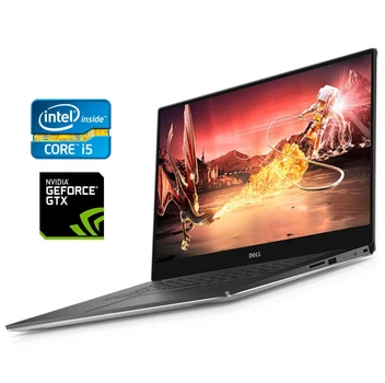 Игровой ноутбук Б-класс Dell XPS 15 9550 / 15.6" (1920x1080) IPS / Intel Core i5-6300HQ (4 ядра по 2.3 - 3.2 GHz) / 8 GB DDR4 / 256 GB SSD NVMe / nVidia GeForce GTX 960M, 2 GB GDDR5, 128-bit / WebCam б/у