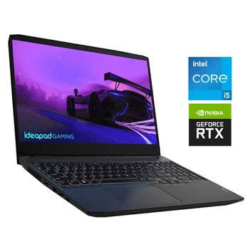 Игровой ноутбук Б-класс Lenovo IdeaPad Gaming 3 15IHU6 / 15.6" (1920x1080) IPS / Intel Core i5-11320H (4 (8) ядра по 2.5 - 4.5 GHz) / 16 GB DDR4 / 512 GB SSD NVMe / nVidia GeForce RTX 3050, 4 GB GDDR6, 128-bit / WebCam б/у