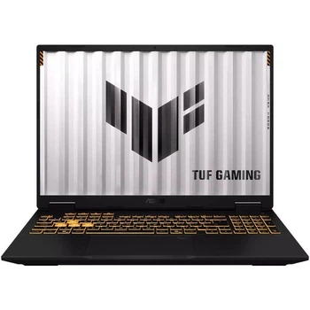 Ноутбук Asus TUF F16 (ASFX610JH-TU125), Intel Core i7-14650HX / 16" / 144 Гц / RAM 16 ГБ DDR5 / SSD 512 ГБ / Intel UHD Graphics + RTX 5050 / Без ОС / Чорний