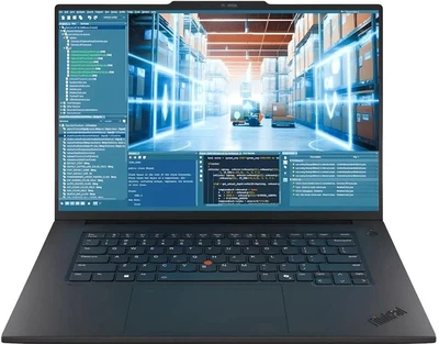 Ноутбук Lenovo ThinkPad T1G Gen 8 (21TD0002PB+4Z10P40247), Intel Core Ultra 7 255H / 16" / RAM 32 ГБ LPDDR5x / SSD 1 ТБ / RTX 5060 / Windows 11 Pro / Чорний