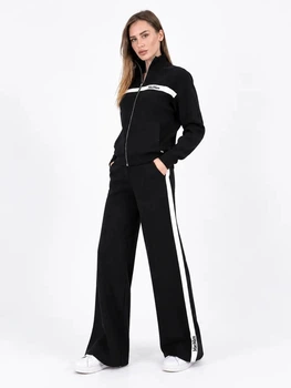 Костюм жіночий в'язаний утеплений MAX MARA MT-8840BLK S