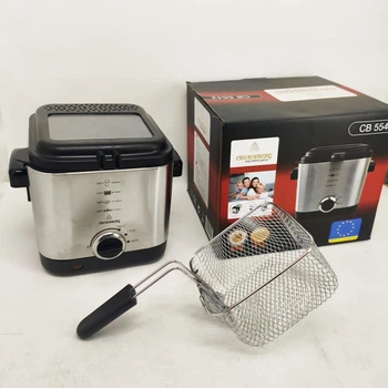 Фритюрница для дома на 1.5л Crownberg CB-5542 1200Вт