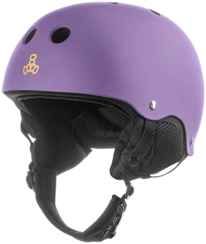 Шолом Triple8 Old School Snow Purple Rubber (XL) (KPR_20200473)