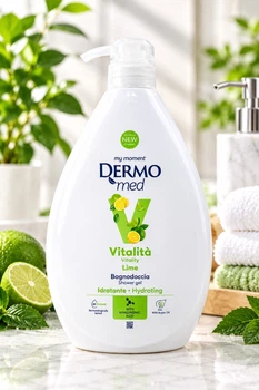 Гель для душу DermoMed Лайм, 1 л