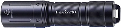 Фонарь ручной Fenix E01 V2.0 компактный, 100 лм Черный