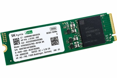 SSD диск M.2 NVMe 256GB SK hynix BC501 2280 б/у