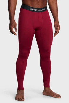 Чоловічі бордові тайтси UA CG Elite Leggings Under Armour S 1386946-625