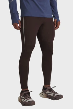 Чоловічі темно-коричневі тайтси UA Halo Run CW Tight Under Armour S 6005971-246