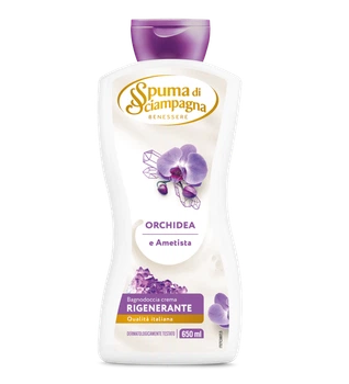 Крем-гель для душу Spuma Di Sciampagna Amethyst and Orchid (Аметист і Орхідея) 650 мл (8007750012415)