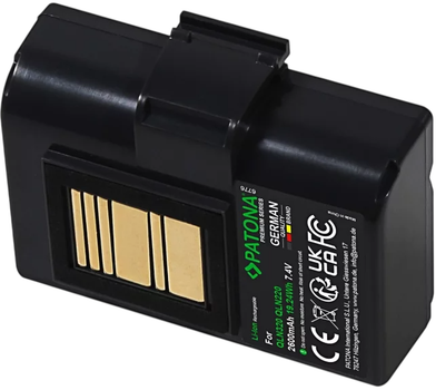 Bateria PATONA Premium do Zebra QLN320 BTRY-MPP-34MA1-01 (4055655251525)