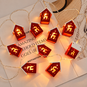 Новорічна гірлянда 3 м 20 LED тепле біле світло