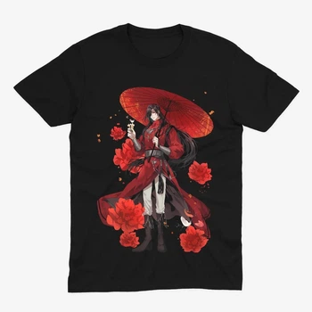 Футболка Небесна Благодать Хуа Чен з парасолькою Чорний S (kr4-156-black-S)
