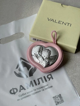 Ікона Ангел Охоронець для дівчинки (10 х 9 см) Valenti 10553 RA
