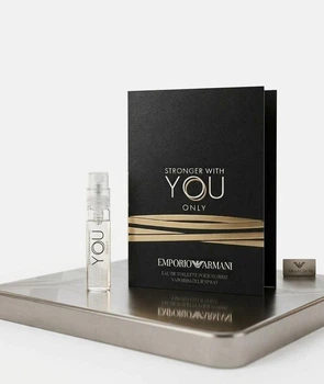 Туалетная вода для мужчин Armani Emporio Armani Stronger With You Only (пробник) 1.2 ml (3614273628938)