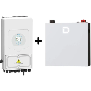 Комплект енергонезалежності Deye SUN-5K-SG03LP1-EU + АКБ Dyness DL5.0C Heating (5 kW / 5,12 kW/h) БЕЗШУМНІЙ