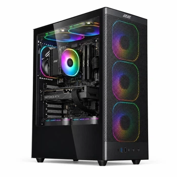 Комп’ютер персональний 2E Rational AMD R5-7500F, 16Gb, F1TB, NVD5060-8, A620, V8210B, 600W, FreeDos (2E-13249)