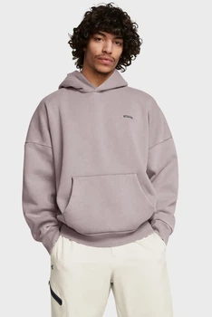 Чоловіче пудрове худі UA Icon HWT Flc Wash OS Hood Under Armour XL 1386552-015
