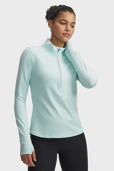 Жіноча м'ятна спортивна кофта UA Launch Pro Half Zip Under Armour XS 1379349-703