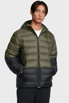 Чоловічий зелений пуховик LEGEND DOWN HOODED JACKET Under Armour M 1385837-390