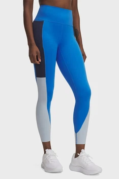 Женские голубые тайтсы Meridian Colorblock Ankle Lg Under Armour XS 6004002-402
