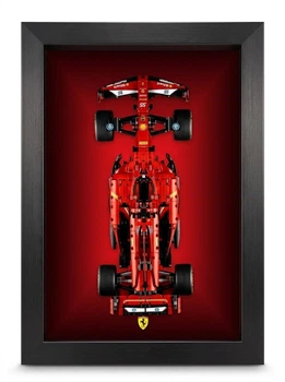 Настенная LED рамка-подставка с подсветкой для конструктора LEGO Technic Ferrari Formula 1