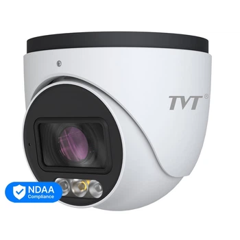 IP-видеокамера 6Mp TVT TD-9565E4B-A(D/AZ/PE/AW3) White f=2.7-13.5mm, ИК+LED-подсветка, с 2 микрофонами (77-00507)