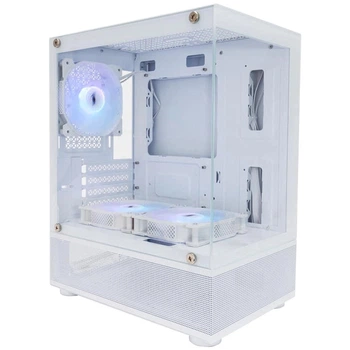 Корпус 1stPlayer Mi2-A-WH-2F7R-W-1F7-W White