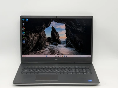 Ноутбук Dell 17.3 Precision 7760 4K UHD 120Hz IPS/Intel Core i7-11800H/32GB/960GB SSD/NVIDIA RTX A3000 6GB/DOS/Titan Gray SH2609405) (SH2609405) Б/у
