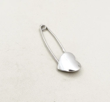 Брошка серебряная "Суфле" 1,57 г