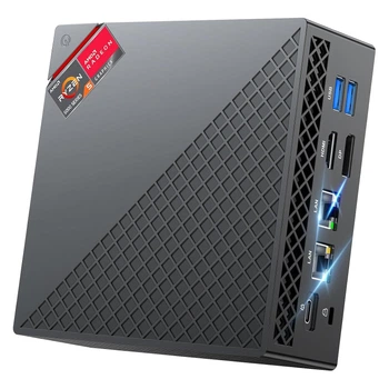 NiPoGi AM06 Pro Black (AMD Ryzen 5 7430U / 16GB RAM / 512GB SSD / AMD Radeon Graphics / Windows 11)