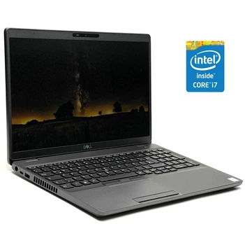 Ноутбук Б-класс Dell Latitude 5500 / 15.6" (1920x1080) TN / Intel Core i7-8665U (4 (8) ядра по 1.9 - 4.8 GHz) / 8 GB DDR4 / 256 GB SSD NVMe / Intel UHD Graphics 620 / WebCam б/у