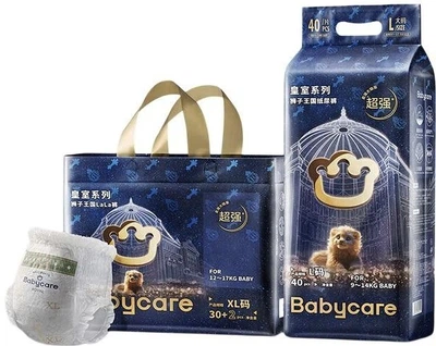 Подгузники Babycare Royal Lion Kingdom XXL (от 15 кг), 28 шт