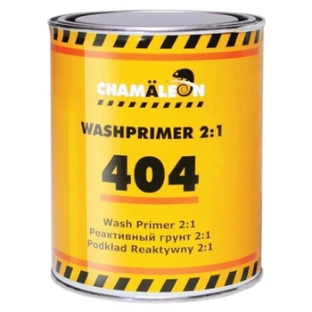 Ґрунт реактивний для кузова 404 Wash Primer 2:1 жовто-зелений банка 1 л
