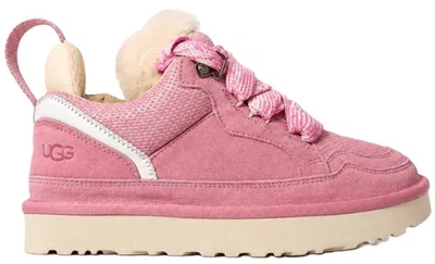 Жіночі уггі кросівки Рожеві Зимові Замшеві UGG Lowmel Sneaker Dusty Orchid (41, рожевий)
