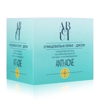 Пилинг-диски ABOUT face Anti Acne для проблемной кожи