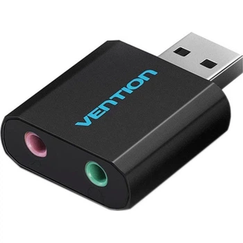 Звуковая карта Vention Audio USB Metal (VAB-S17-B) [176886]
