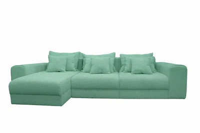 Диван HF Эверест угловой 310х160 см Allure Aqua (HF792)