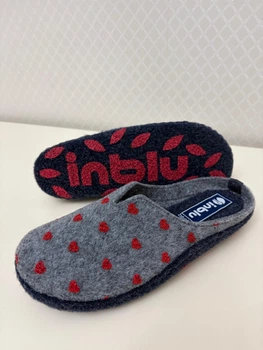 Капці жіночі повстяні Inblu P2 6B 40 сірий